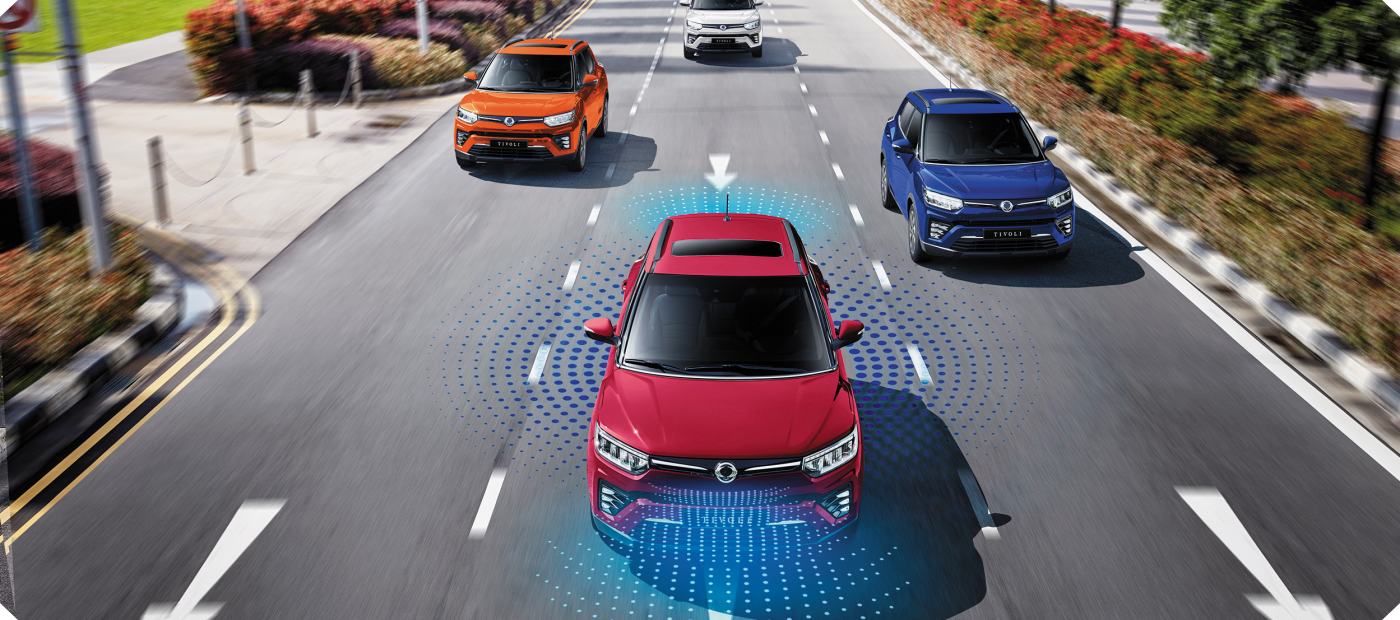 SsangYong Tivoli - actieve veiligheidssystemen