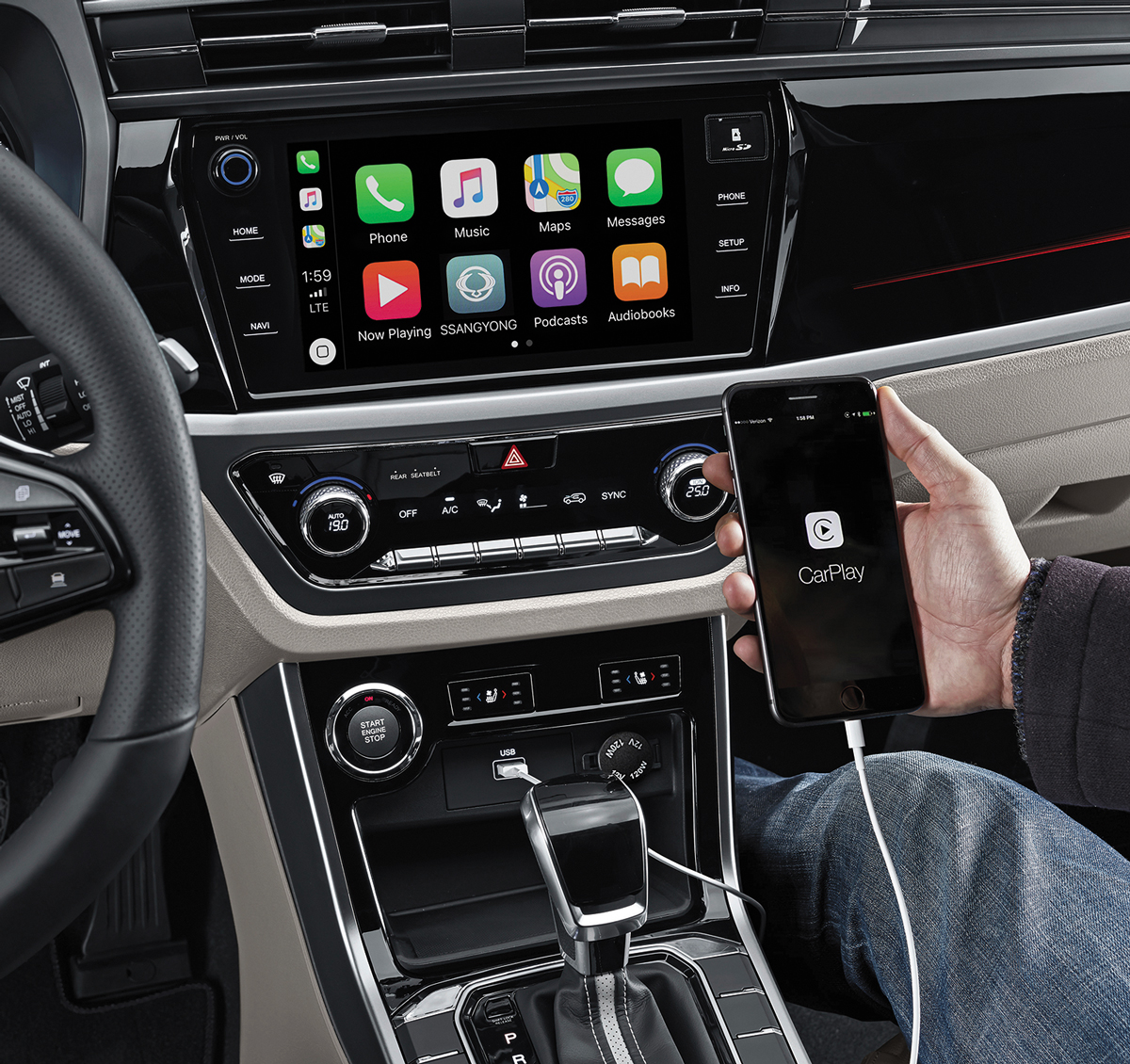 SsangYong New Tivoli - Apple CarPlay