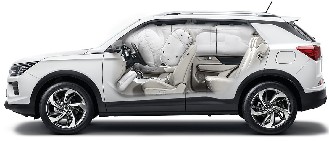 SsangYong nieuwe Tivoli 7 airbags