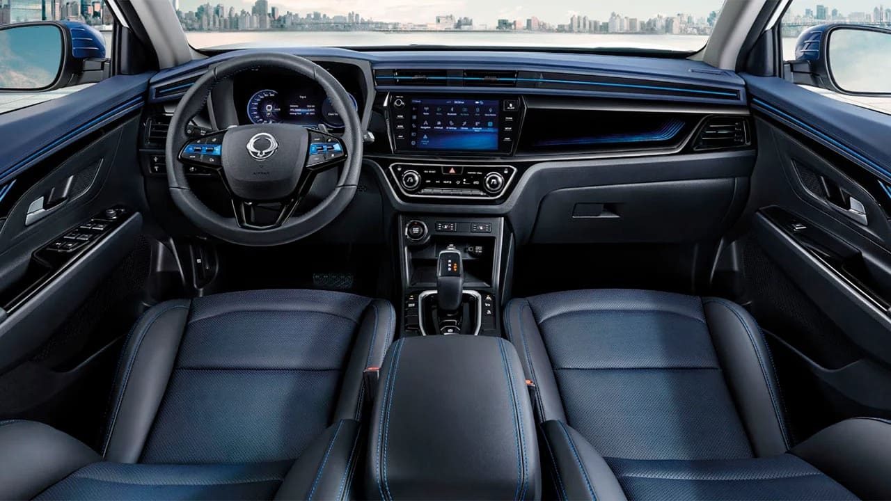 SsangYong New Tivoli interieur